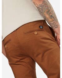 rotbraune Chinohose von Dickies