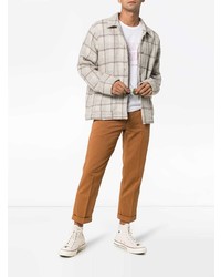 rotbraune Chinohose von VISVIM