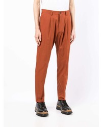 rotbraune Chinohose von Paul Smith