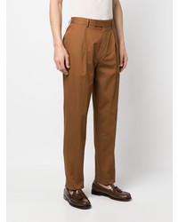 rotbraune Chinohose von Zegna