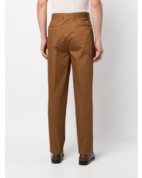 rotbraune Chinohose von Zegna