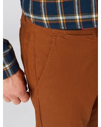 rotbraune Chinohose von Selected Homme