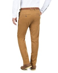 rotbraune Chinohose von Solid