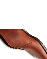 rotbraune Chukka-Stiefel aus Leder von SHOEPASSION