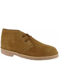 rotbraune Chukka-Stiefel aus Wildleder von Cotswold