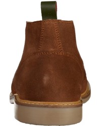 rotbraune Chukka-Stiefel aus Wildleder von Kickers