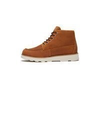 rotbraune Chukka-Stiefel aus Wildleder von Timberland