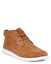 rotbraune Chukka-Stiefel aus Wildleder von UGG