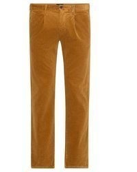 rotbraune Cord Chinohose von REDPOINT