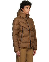 rotbraune Daunenjacke von Nike