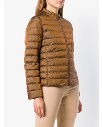 rotbraune Daunenjacke von Max Mara