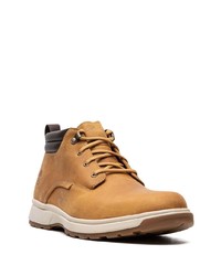 rotbraune Gummistiefel von Timberland