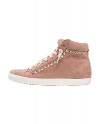 rotbraune hohe Sneakers von Kennel + Schmenger