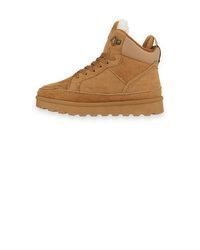 rotbraune hohe Sneakers von VAN HILL