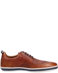 rotbraune Leder Brogues von Pantofola D'oro