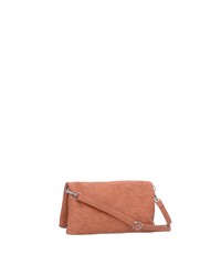 rotbraune Leder Clutch von Fritzi aus Preußen