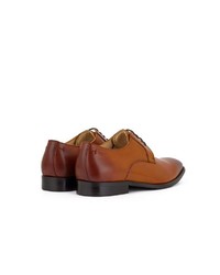 rotbraune Leder Derby Schuhe von Digel