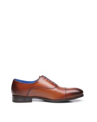 rotbraune Leder Oxford Schuhe von SHOEPASSION