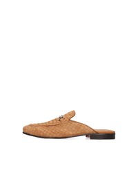 rotbraune Leder Slipper von Melvin&Hamilton