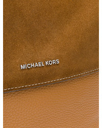 rotbraune Leder Umhängetasche von MICHAEL Michael Kors