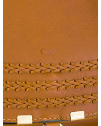 rotbraune Ledertaschen von Chloé