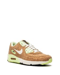 rotbraune niedrige Sneakers von Nike