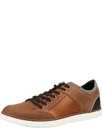 rotbraune niedrige Sneakers von Bullboxer