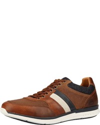 rotbraune niedrige Sneakers von Bullboxer