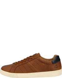 rotbraune niedrige Sneakers von camel active