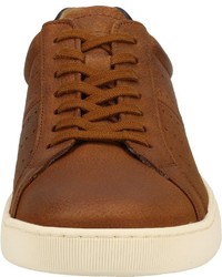 rotbraune niedrige Sneakers von camel active