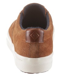 rotbraune niedrige Sneakers von Gant Footwear