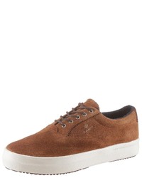 rotbraune niedrige Sneakers von Gant Footwear