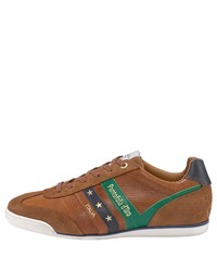 rotbraune niedrige Sneakers von Pantofola D'oro