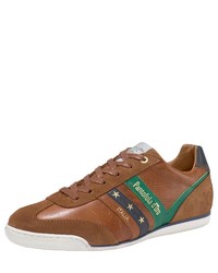 rotbraune niedrige Sneakers von Pantofola D'oro