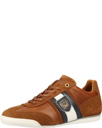 rotbraune niedrige Sneakers von Pantofola D'oro
