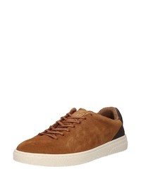 rotbraune niedrige Sneakers von Scotch & Soda