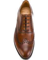 rotbraune Schuhe aus Leder von Church's