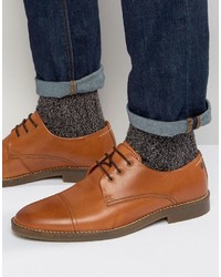 rotbraune Schuhe von Jack and Jones