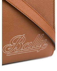 rotbraune Shopper Tasche aus Leder von Bally