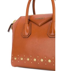 rotbraune Shopper Tasche aus Leder von Givenchy