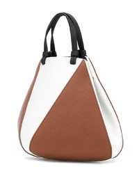 rotbraune Shopper Tasche aus Leder von The Volon