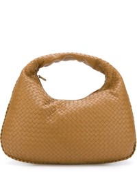 rotbraune Shopper Tasche aus Leder von Bottega Veneta