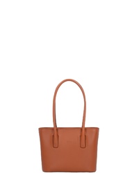 rotbraune Shopper Tasche aus Leder von Bree