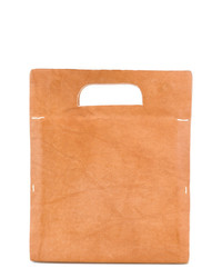 rotbraune Shopper Tasche aus Leder von Cecchi De Rossi