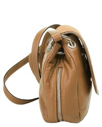 rotbraune Shopper Tasche aus Leder von CLUTY