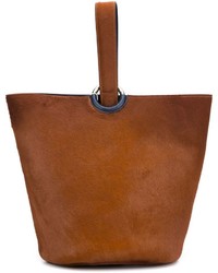 rotbraune Shopper Tasche aus Leder von Derek Lam 10 Crosby