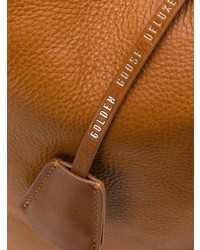 rotbraune Shopper Tasche aus Leder von Golden Goose Deluxe Brand