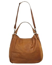 rotbraune Shopper Tasche aus Leder von forty°