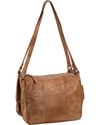 rotbraune Shopper Tasche aus Leder von Greenburry