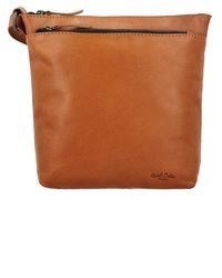 rotbraune Shopper Tasche aus Leder von Gusti Leder